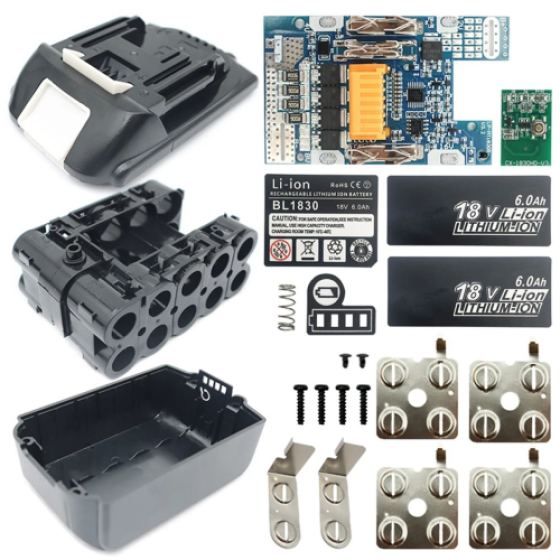 Casing Baterai BL1830 Li-ion untuk Baterai Li-ion 18V 6.0Ah